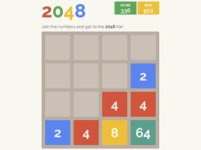 Google 2048 Spiel